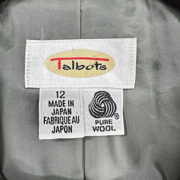Talbots women's green suit jackets - Picture 3 of 5